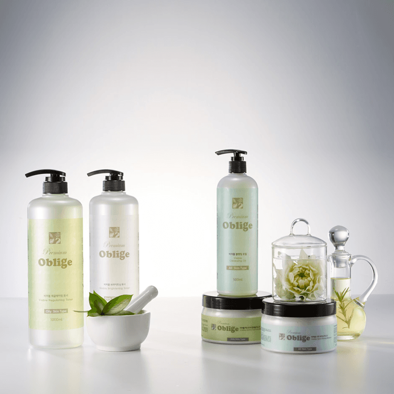 Oblige body wash and treatment set